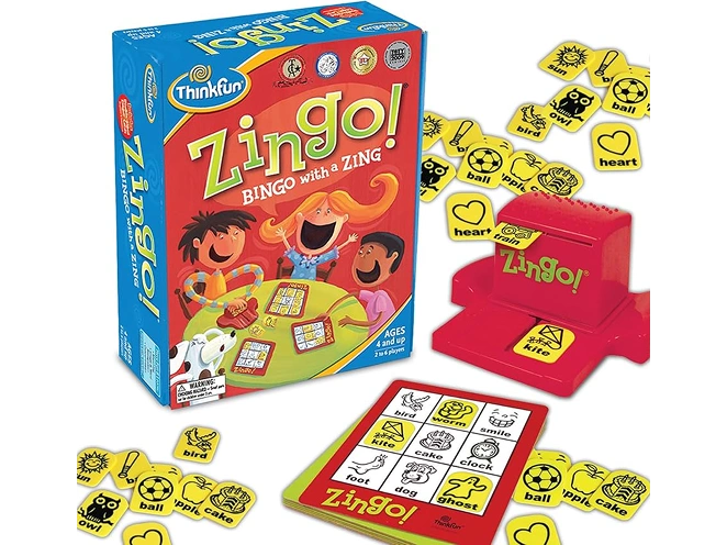 Bingo, een spelset met kaarten en fiches, is een klassiek nummertrekspel voor families en groepen, waarbij geluk en snelle herkenning centraal staan.